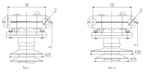 Полимерные шинные опоры для гибкой ошиновки подстанций ШОП под два удерживаемых провода